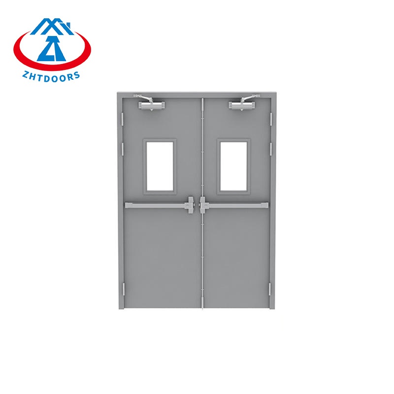 Most popular solid steel AS approved 60 minute fire rated door contemporary style 36 x 80