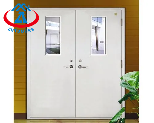 Excellent fire resistance 45 minute white fire rated exterior doors BS standard