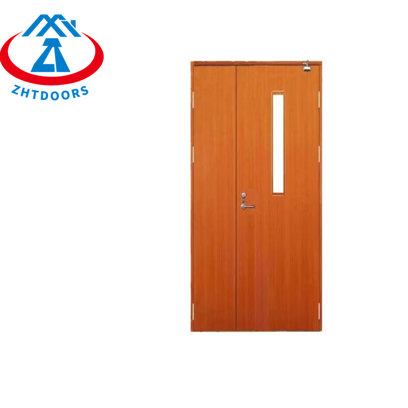 product-Manufacturer new design products 1 hour external wooden fire doors for commercial BS standar