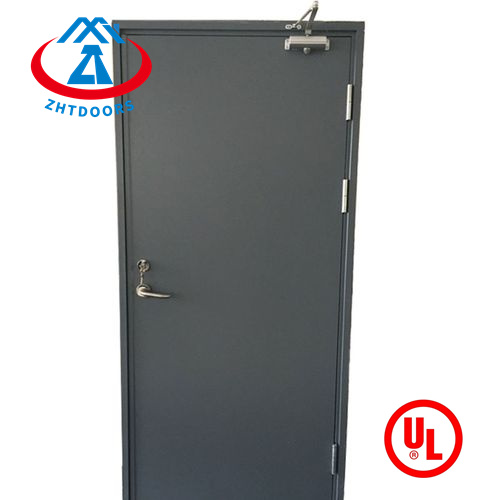 product-Zhongtai-Practical 1 hour fireproof steel single and double emergency door suitable for hote