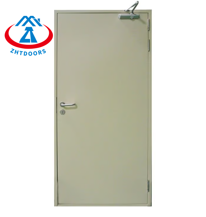 Economical 30 min insulated solid fire rated doors for sale BS approve