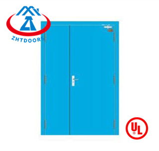 Factory direct sale metal steel fireproof double door UL certified 30 minutes