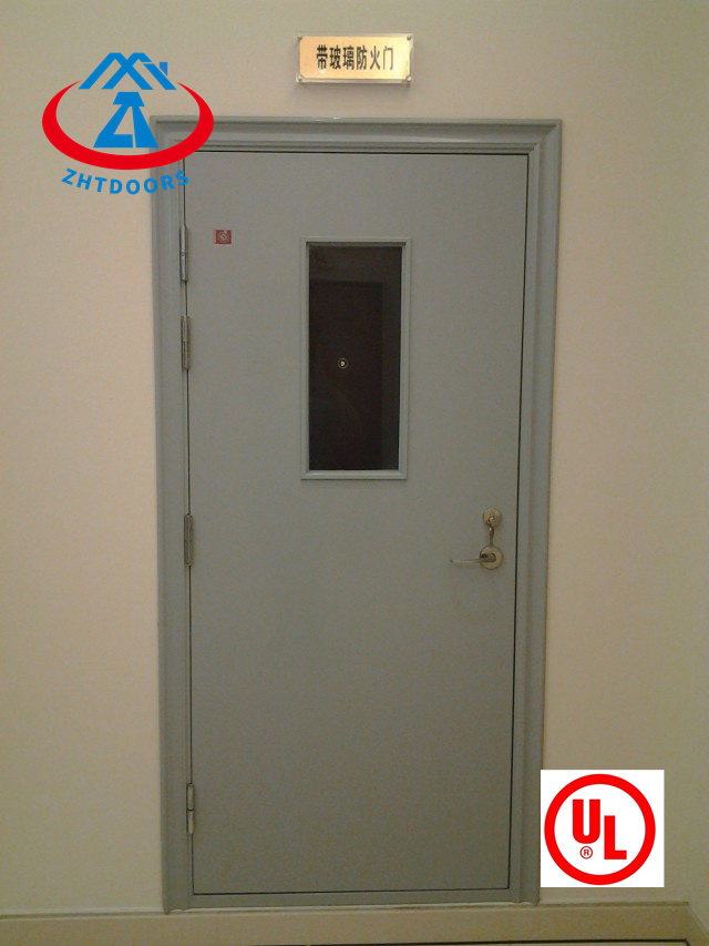 China famous manufacturer UL standard 120 minutes steel metal fire door
