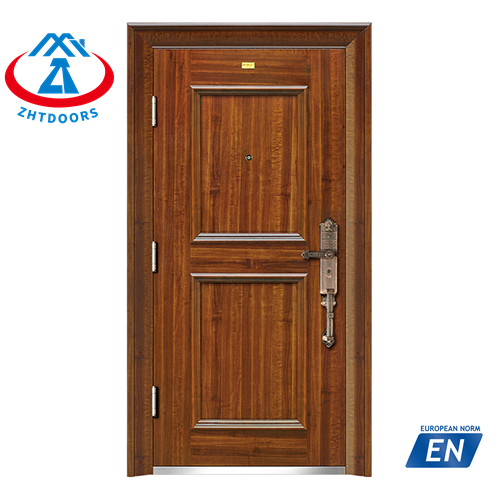 Sturdy galvanized steel material Fireproof 90 minutes rated fire resistance time Door EN standard