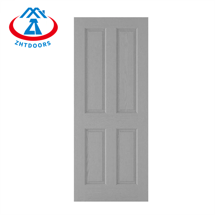 Custom AS standard 120 minutes modern single leaf emergency fireproof metal door
