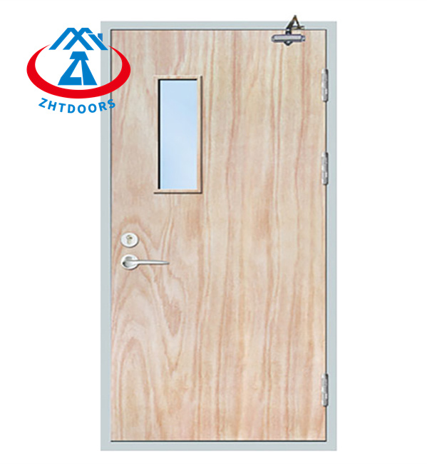 China hot selling AS standard 90 minute single leaf fire emergency safety escape exit door