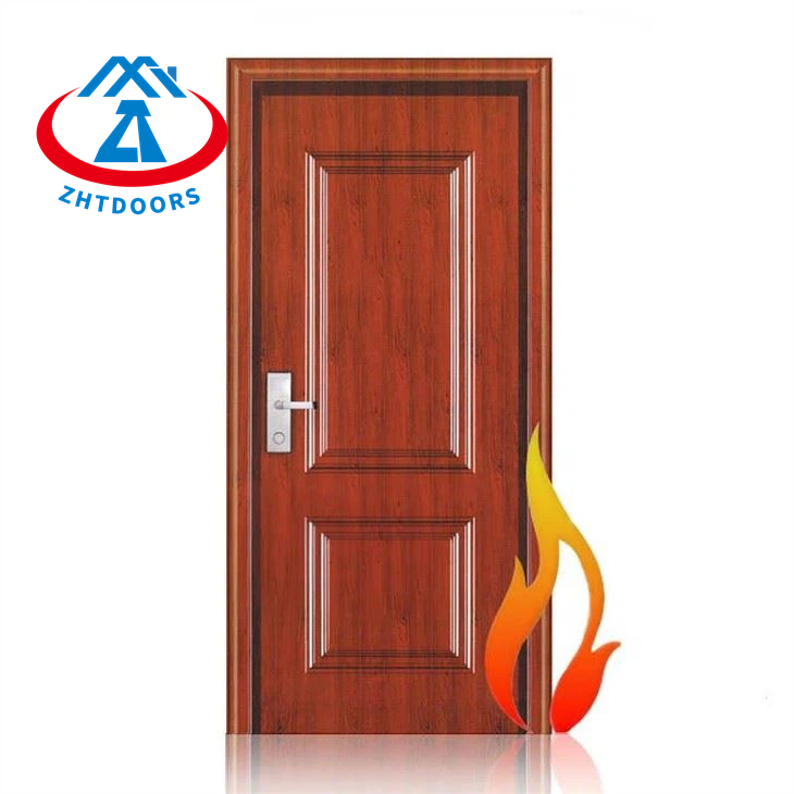 Fire Hardwood Rated Access Exit Insulated Doors Residential With BS approve 30 Minute