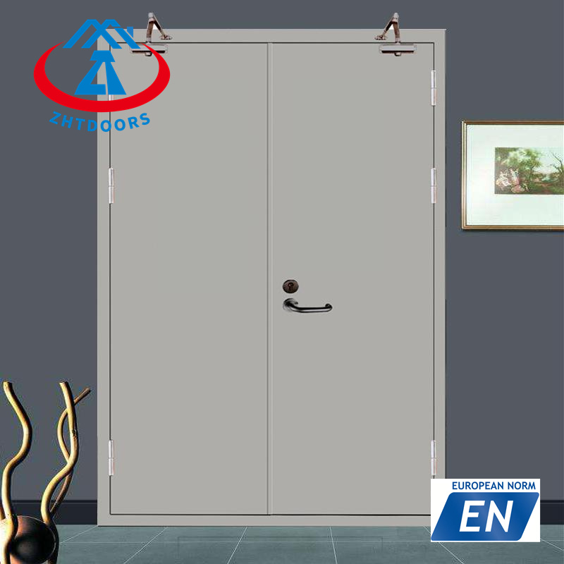 China Factory Made EN approve 30 Minute Double Opening Inertial Fire Door