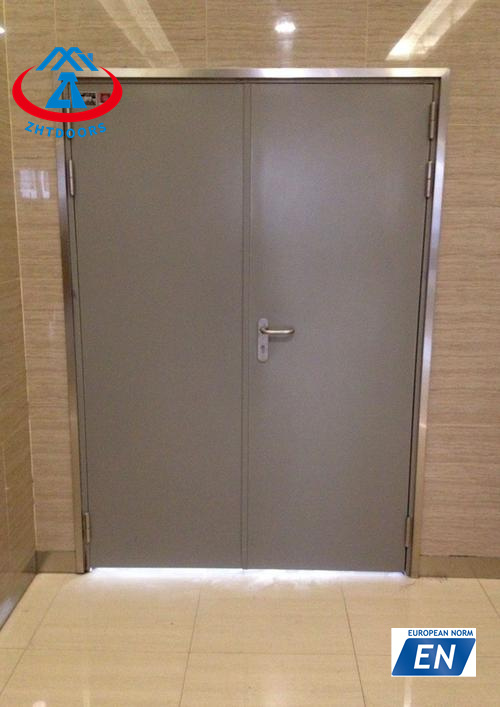 China Manufacturer EN Certified 1 Hour Professional Metal Fire Rated Door