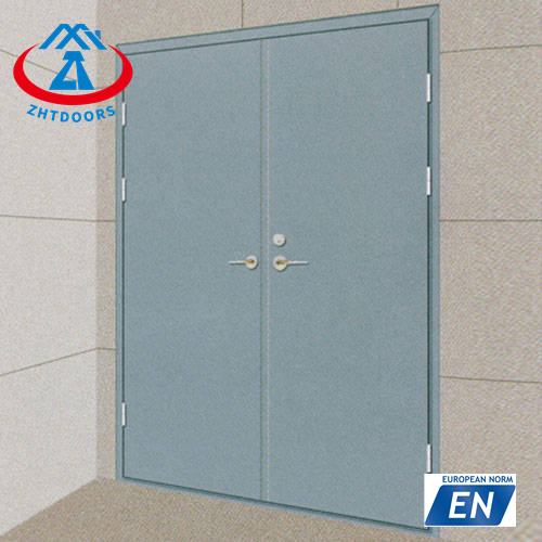 Foshan professional manufacturer EN approved 60 minutes fire resistant steel door