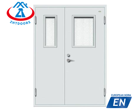 China Supply Professional EN Standard 90 Minute Safety Lock Fire Rated Solid Door