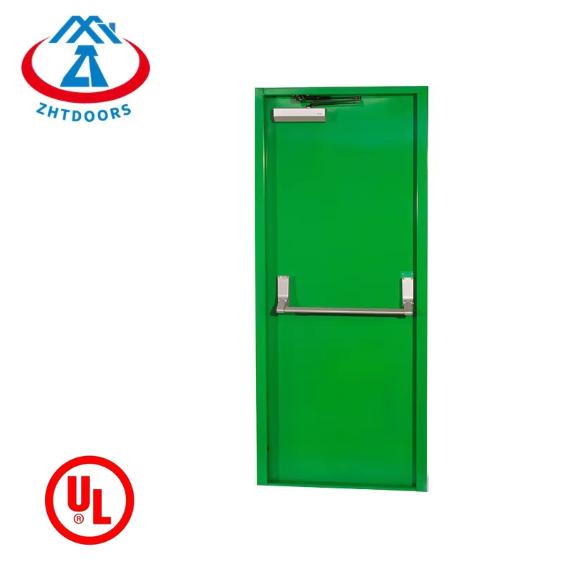 Durable and wear-resistant UL standard 60 minute single and double steel door fire rating
