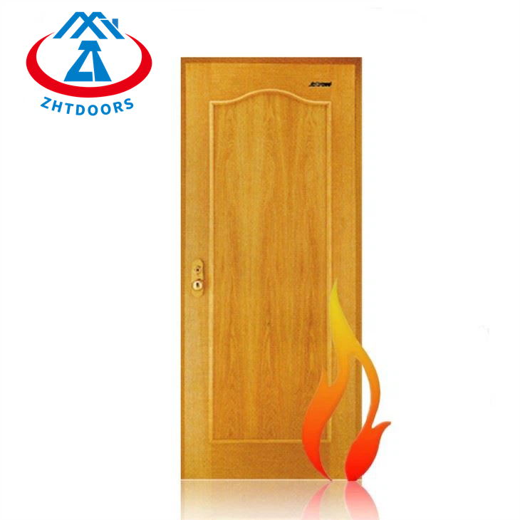 Quality Product AS Standard Commercial Corridor Door Automatic Sealing Solid Color Fire Door 30 Min
