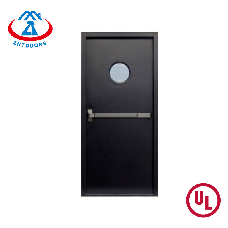Practical UL Certified 90 Minute Commercial Emergency Us Fire Exit Door with Push bar
