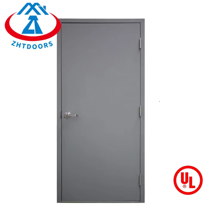 product-Reasonable Price Fireproof Metal Steel Security Door 120 Minute UL Approved-Zhongtai-img