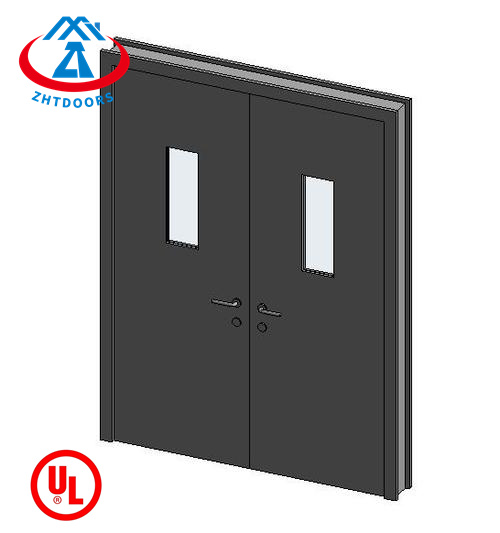 product-Zhongtai-Made of High Quality Materials UL Certificate 90 Minutes Fire Rated Exterior Metal 