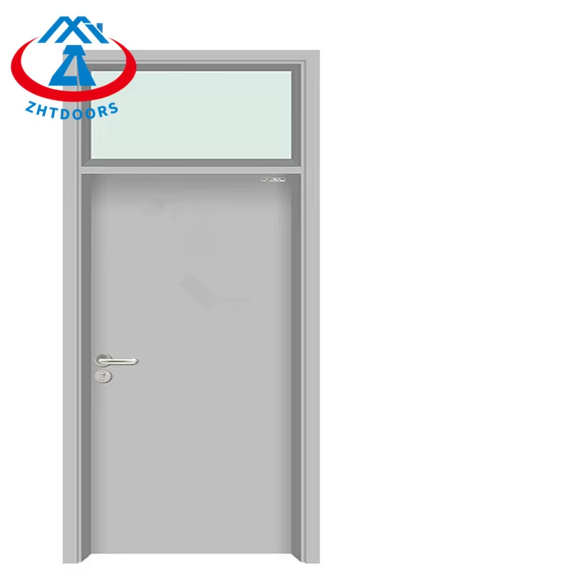 Modern design BS approved 60 minute lock fire door metal durable