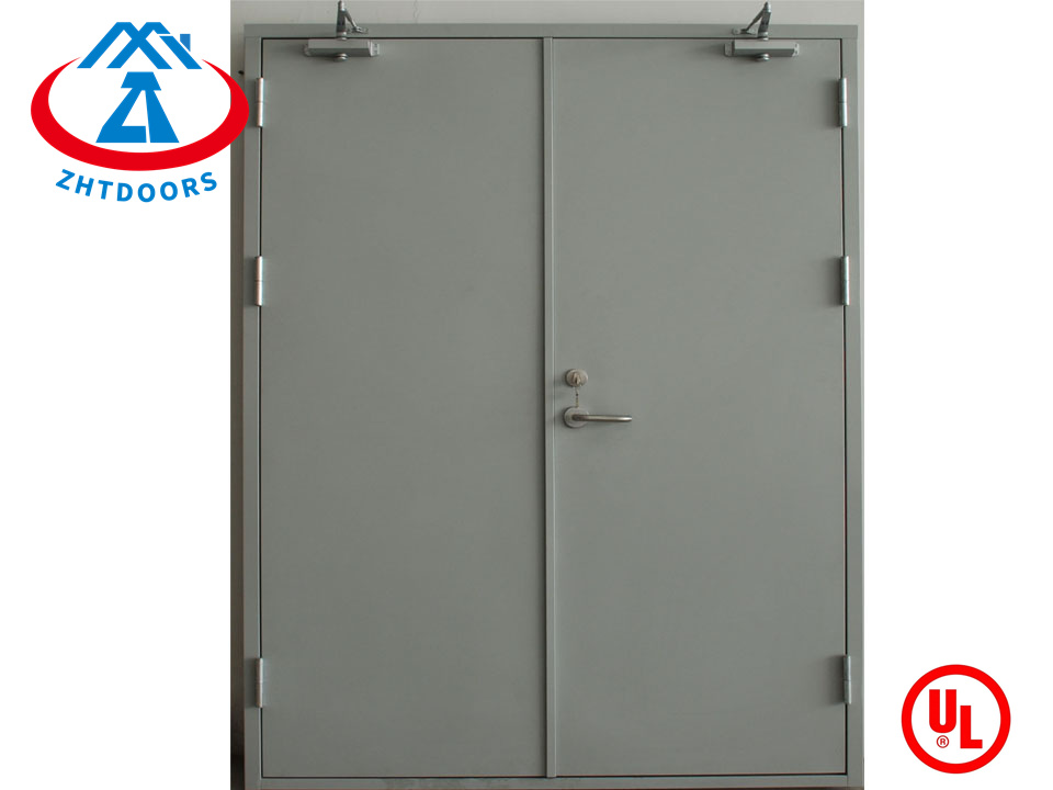 China powerful supplier 90 minutes impact resistant fire door UL approved