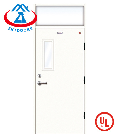 Fireproof Exterior Security Door UL Standard 2 Hours Commercial Fireproof Doors With Steel Frame