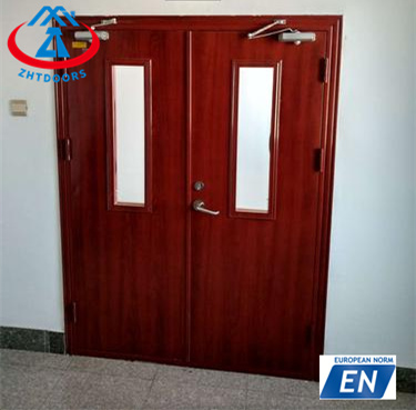 Manufacturer of Steel Safety Door in China EN 1 Hour Commercial 71 X 68 Steel Entry Doors