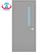 High Fire Resistance BS with Certificate 3 Hours Fire Steel Metal Protective Doors