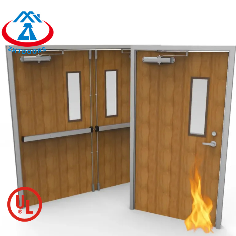 Good Price UL Standard 90 min Anti Panic Exit Doors Fire protection