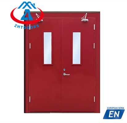 China high performance high quality EN standard 60 minutes double leaf fire emergency door
