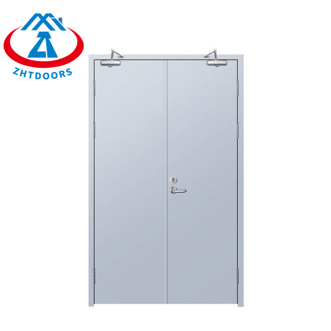 product-Zhongtai-Hot selling styles double leaf fire rated door metal 60 minute exterior AS approve-