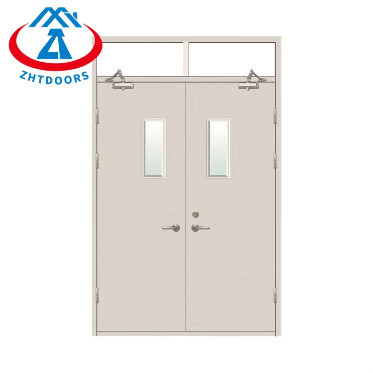 High grade 1 hour fire rated door with vision panel AS standard