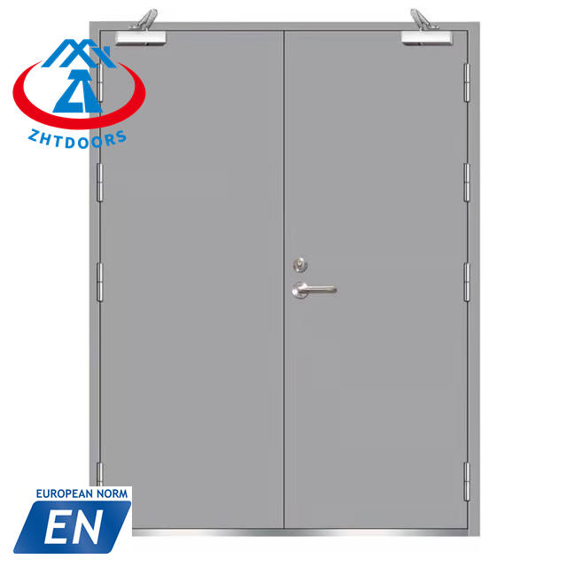 Wholesale Price 1 hour fire exit double doors EN approve