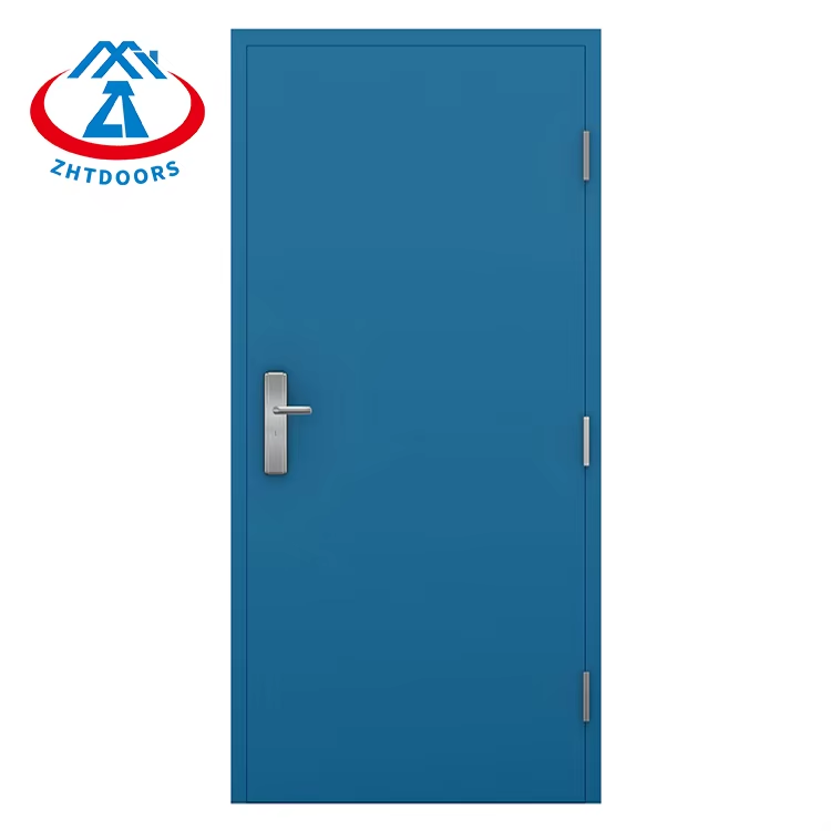 product-Commercial steel outswing fire rated metal doors BS standard 1 hour-Zhongtai-img