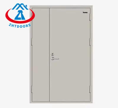 product-Zhongtai-Support customization fire channel entrance security door 60 minutes BS standard-im