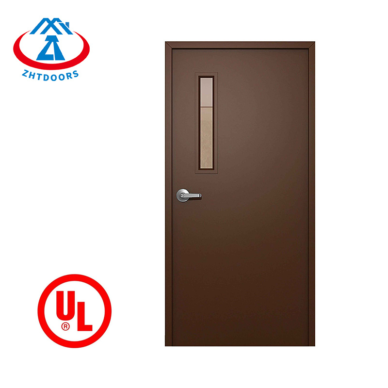 Cost effective products UL standard 190 minutes single steel fire rated entry door