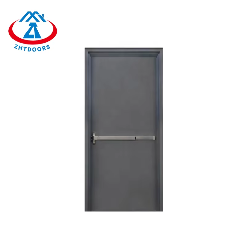 product-Zhongtai-Modern style 70mm fire rated steel entry door BS approve 30 min-img