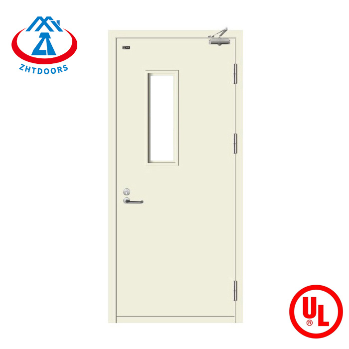 Fire and weather resistance 120 minutes fire escape doors steel UL approve