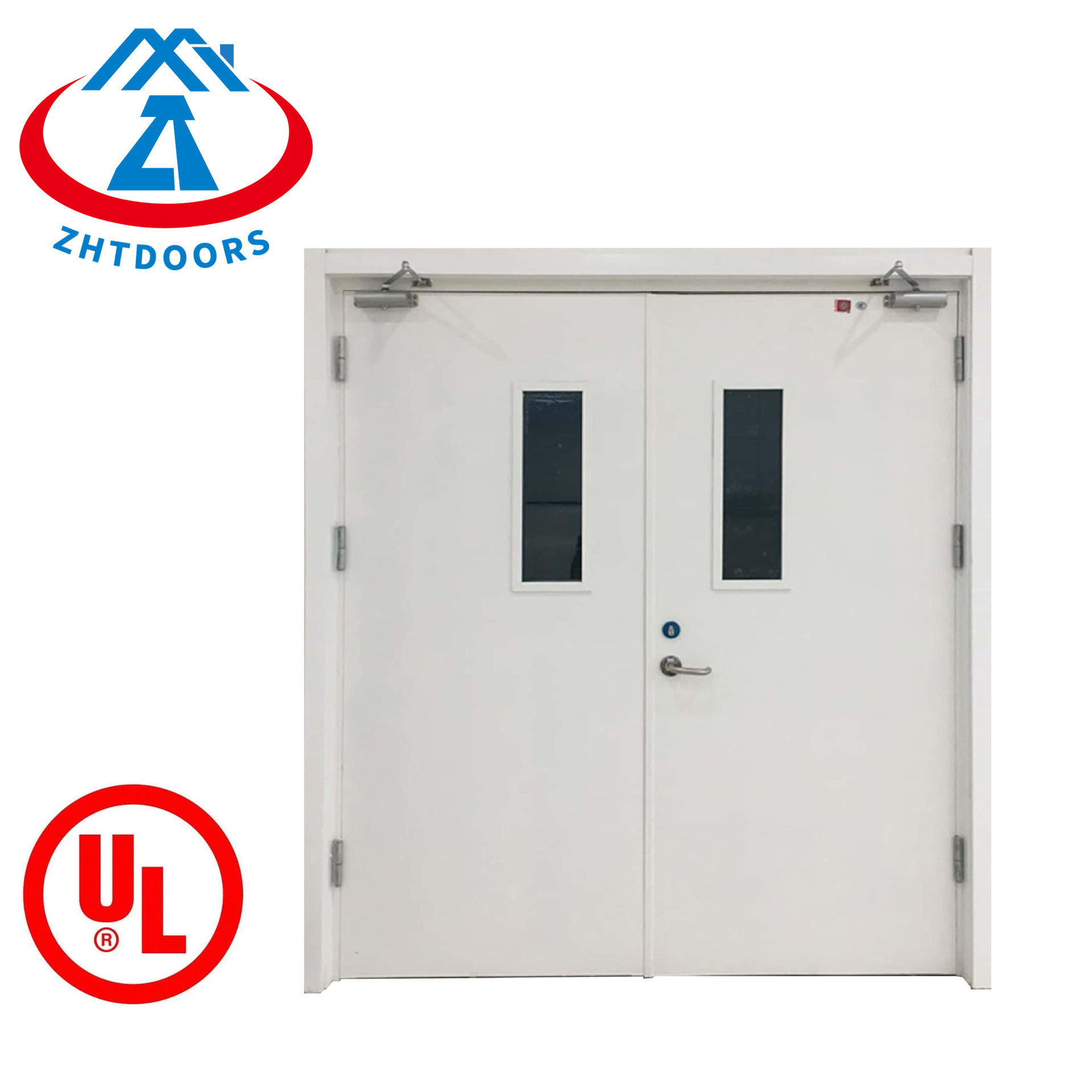Strong practicality 30 minute fire rated glass door UL standard