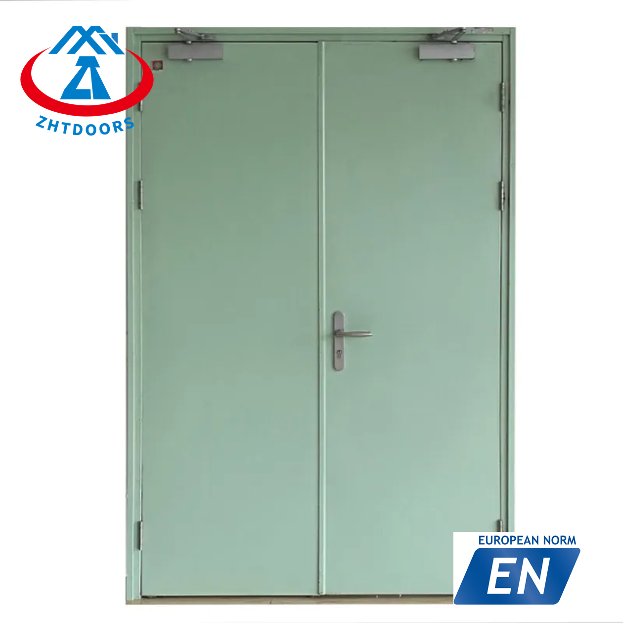 Manufacturer supports customization 1 hour commercial fire rated escape door EN approve