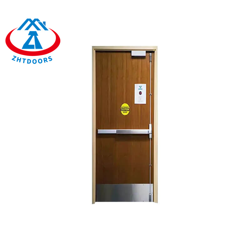Safe durable and practical AS approve wooden fire door 30 minute