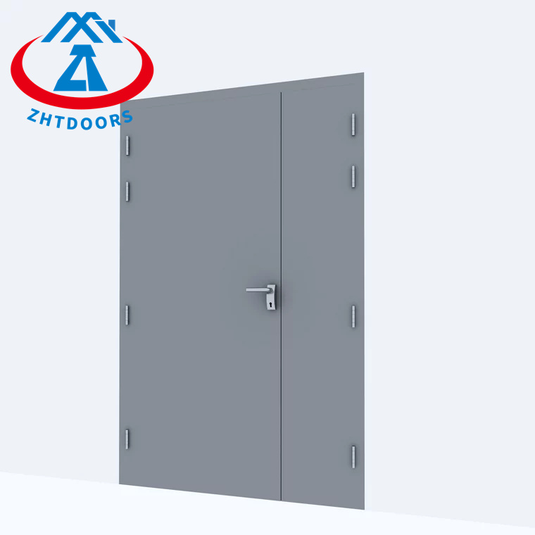 Best selling steel commercial door fire rated BS approve 180 minutes