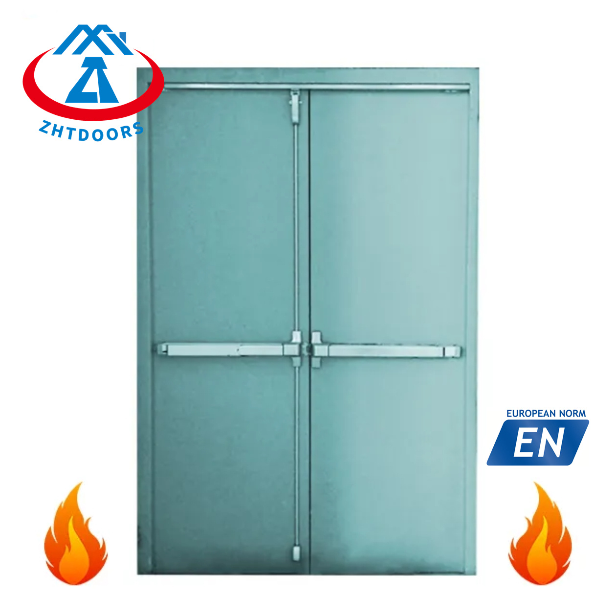 product-Zhongtai-Diversified functions EN approve 120 minutes security door and fire door-img