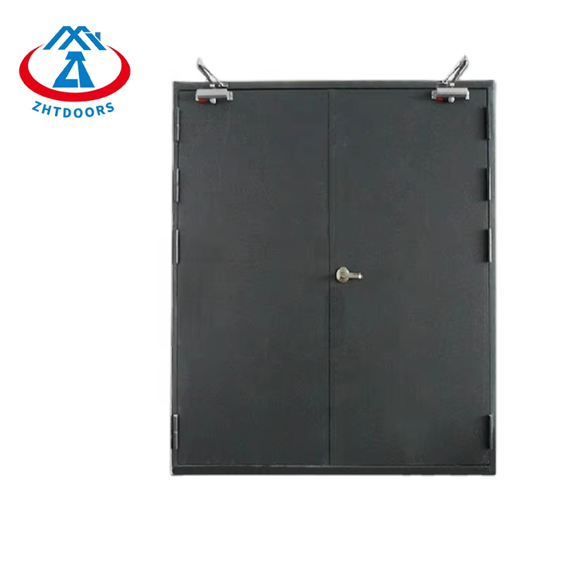 product-Zhongtai-High security products BS standard fire resistant doors for 2 hours-img