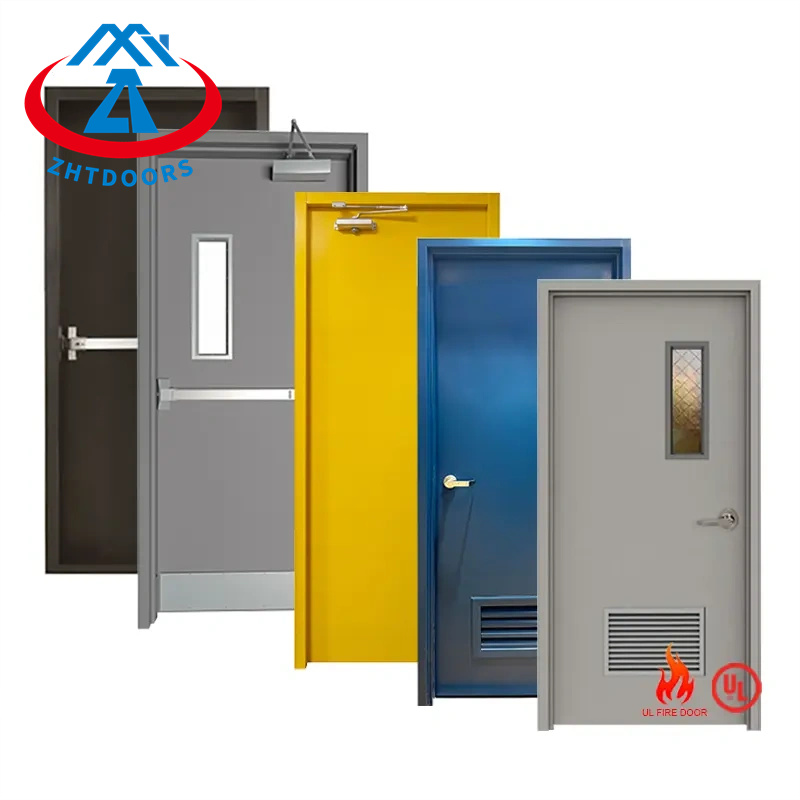 China for sale UL approve fire door 60 minute with high sensitivity