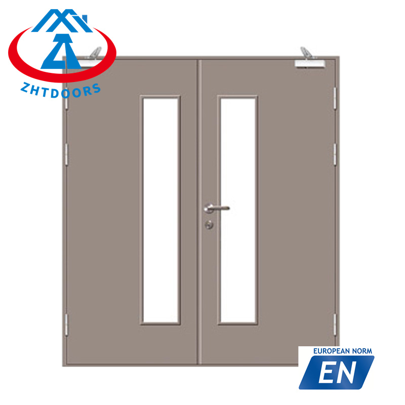 product-Factory special price 60 minutes EN certified solid emergency safety door fire rating-Zhongt