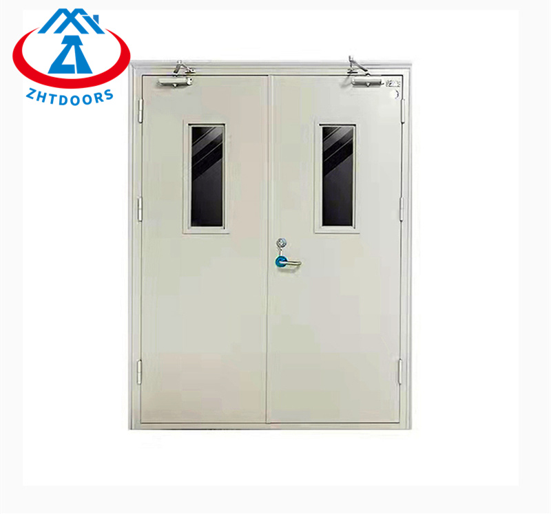 High quality raw materials AS certified 90 minutes fire resistant office building door