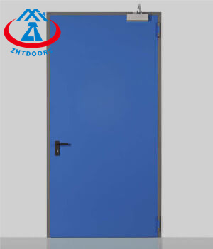 product-Zhongtai-High hardness AS standard 1 hour metal security fireproof steel door design-img