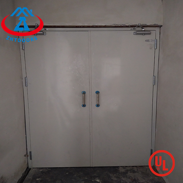 High click manufacturers UL approve double fire exit doors 90 minute