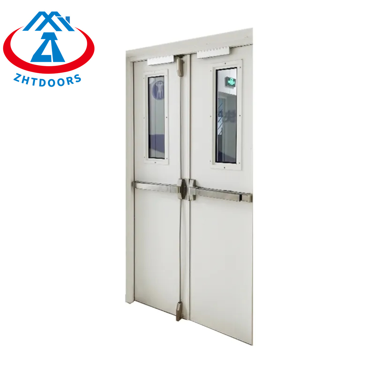 product-Manufacturer supply steel BS standard 30 minute fire rated doors-Zhongtai-img