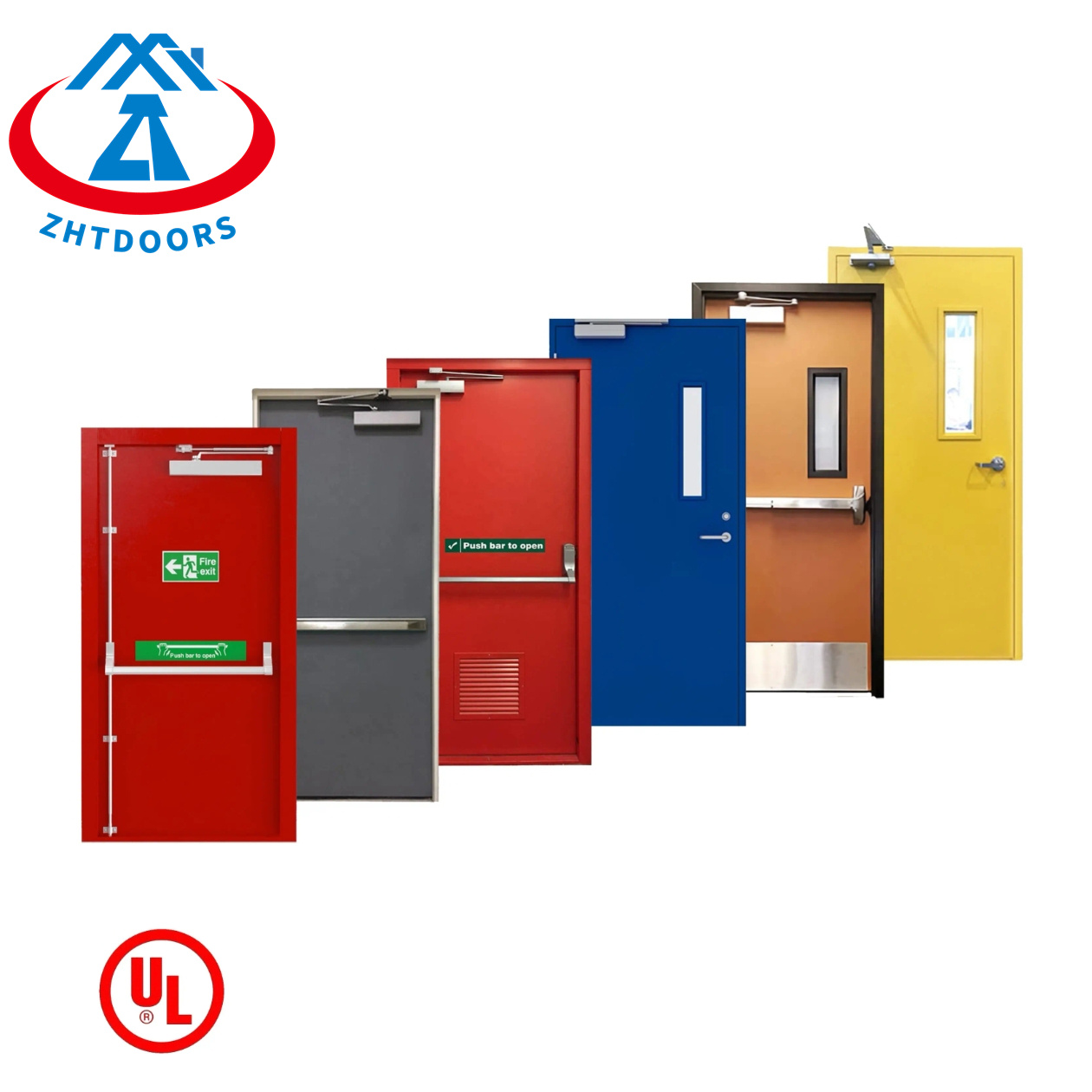 Good quality ul listed steel fire rated door 30 minute