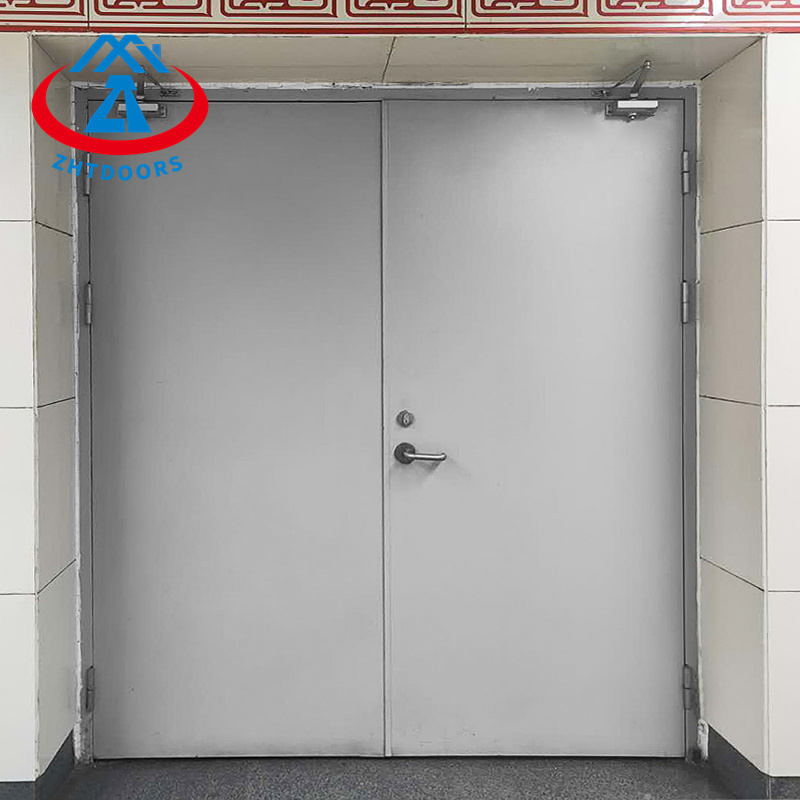 Real materials BS standard 90 minute fire rated flush door