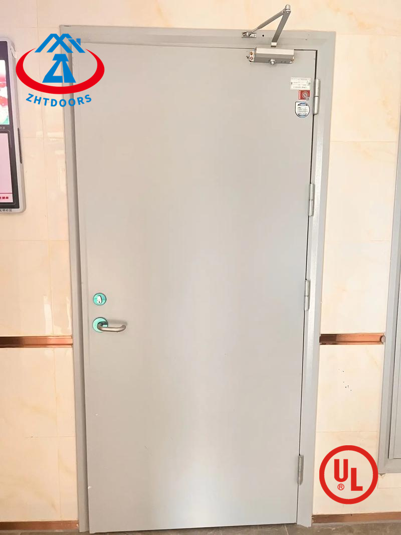 High strength fire exit rated door steel UL approve 30 minute